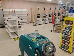 Professional large scale floor cleaning services